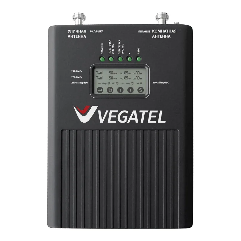 Репитер VEGATEL VT2-3G/4G LED