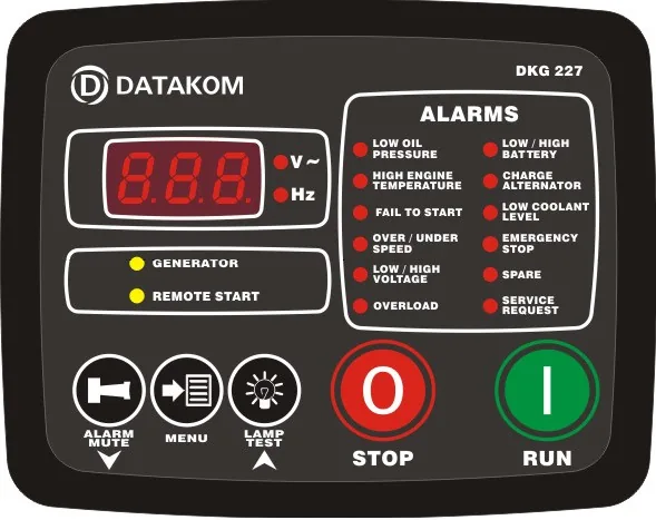 Устройство ручного и дистанционного запуска DATAKOM DKG-227