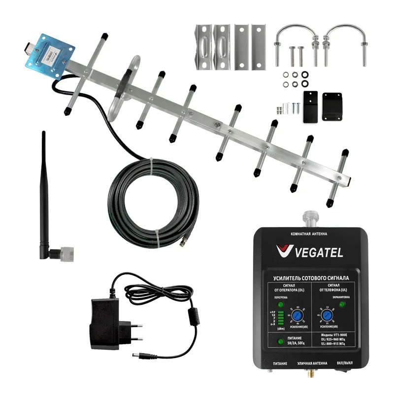 Репитер VEGATEL комплект VT1-900E-kit LED
